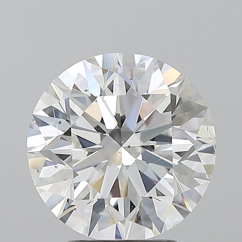3.01ct F SI1 Excellent Cut Round Diamond