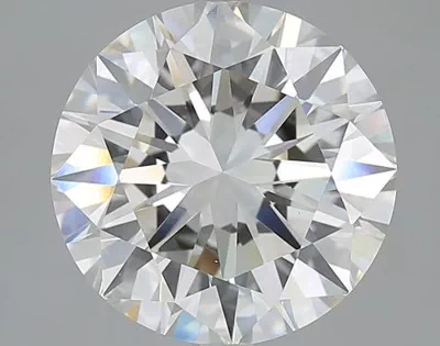 5.01ct H VS1 Rare Carat Ideal Cut Round Diamond