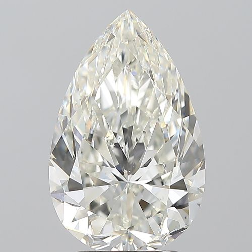 3.50ct H SI1 Rare Carat Ideal Cut Pear Diamond