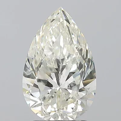 2.22ct I SI2 Rare Carat Ideal Cut Pear Diamond