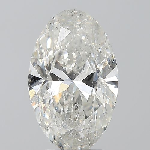 3.50ct H SI2 Rare Carat Ideal Cut Oval Diamond