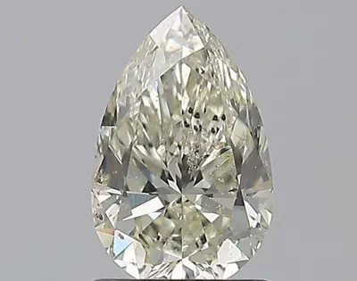 1.01ct I SI2 Rare Carat Ideal Cut Pear Diamond