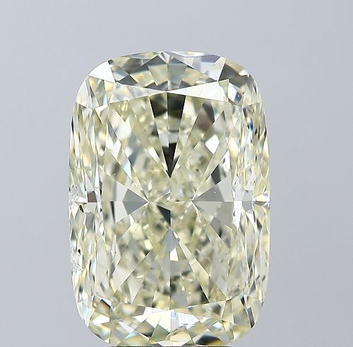6.01ct J SI2 Rare Carat Ideal Cut Cushion Diamond