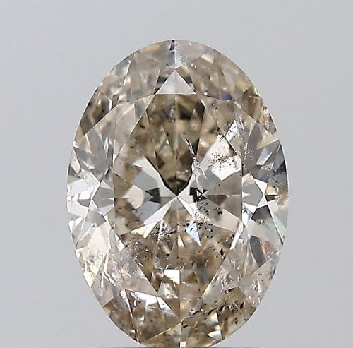 2.01ct K SI2 Rare Carat Ideal Cut Oval Diamond