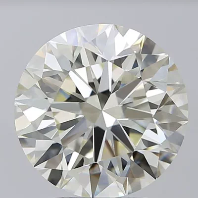 5.02ct J IF Excellent Cut Round Diamond