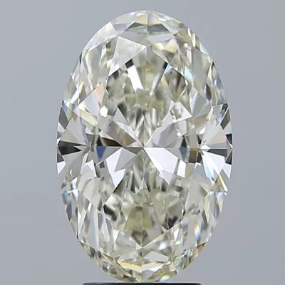 4.01ct J VS1 Rare Carat Ideal Cut Oval Diamond
