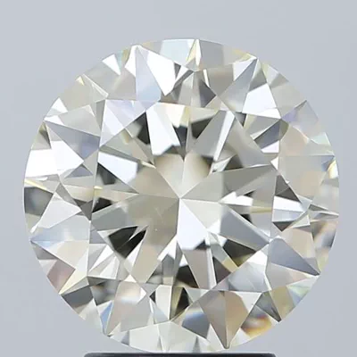 3.52ct K VS2 Rare Carat Ideal Cut Round Diamond
