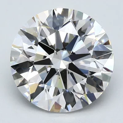 4.60ct G SI1 Rare Carat Ideal Cut Round Diamond