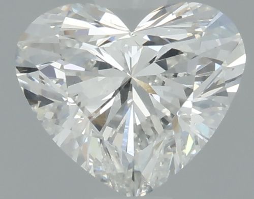 0.58ct G SI1 Rare Carat Ideal Cut Heart Diamond