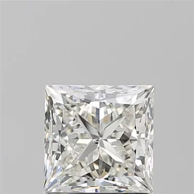 1.51ct J SI1 Rare Carat Ideal Cut Princess Diamond