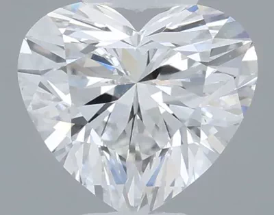 0.50ct F SI1 Rare Carat Ideal Cut Heart Diamond