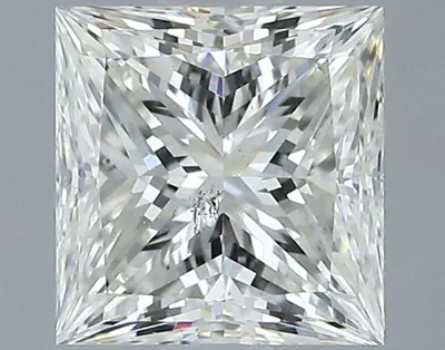 1.50ct K SI2 Rare Carat Ideal Cut Princess Diamond