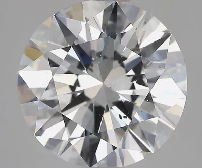 2.76ct F SI1 Excellent Cut Round Diamond