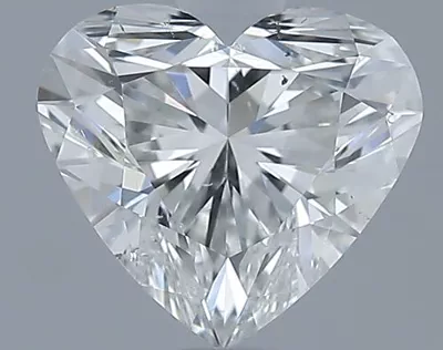 1.12ct H SI1 Rare Carat Ideal Cut Heart Diamond