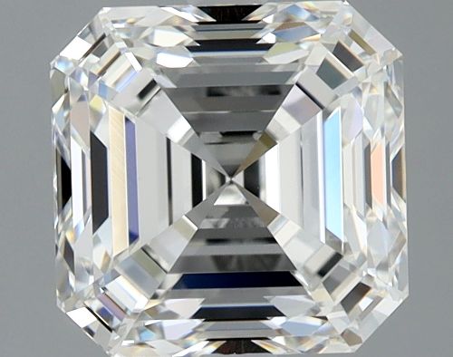 2.51ct H VVS2 Rare Carat Ideal Cut Asscher Diamond