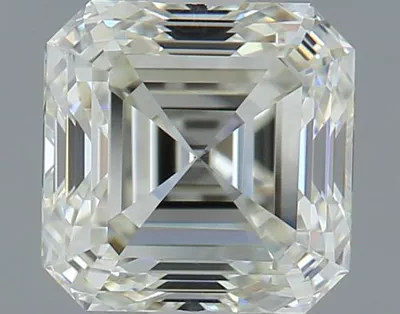 1.30ct K VS2 Rare Carat Ideal Cut Asscher Diamond