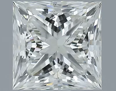 1.01ct K SI2 Rare Carat Ideal Cut Princess Diamond