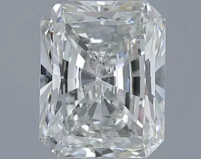 2.00ct J SI2 Rare Carat Ideal Cut Radiant Diamond