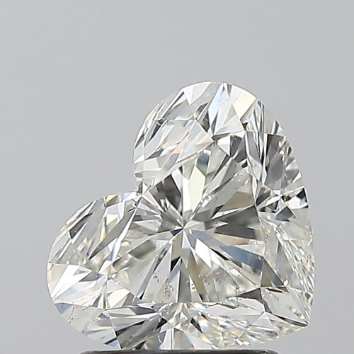 1.71ct I SI2 Rare Carat Ideal Cut Heart Diamond