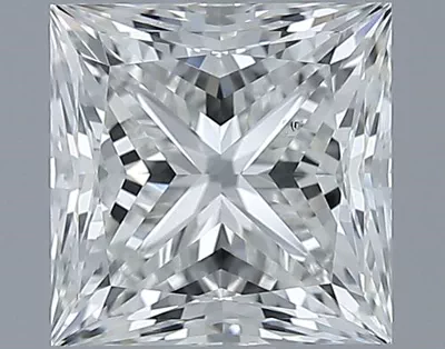 1.70ct J SI1 Rare Carat Ideal Cut Princess Diamond