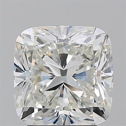 3.23ct I SI1 Rare Carat Ideal Cut Cushion Diamond