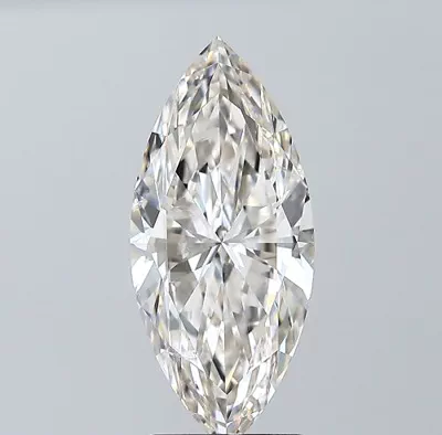2.51ct J SI2 Rare Carat Ideal Cut Marquise Diamond