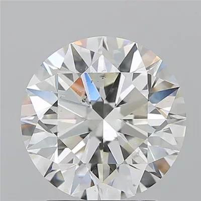 2.59ct J SI1 Rare Carat Ideal Cut Round Diamond