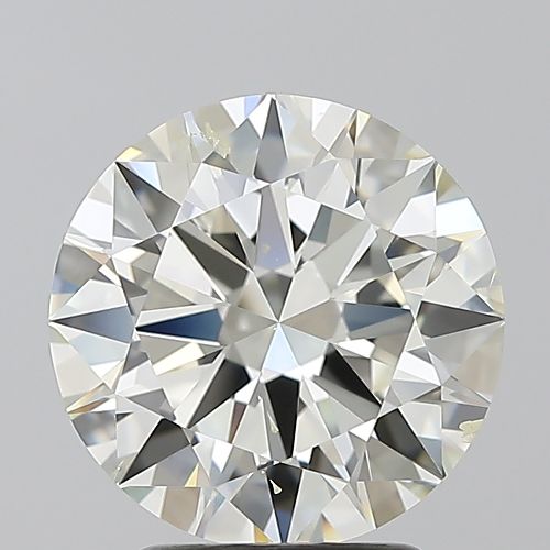 2.50ct K SI1 Rare Carat Ideal Cut Round Diamond
