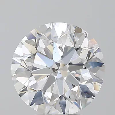 3.01ct D SI2 Excellent Cut Round Diamond