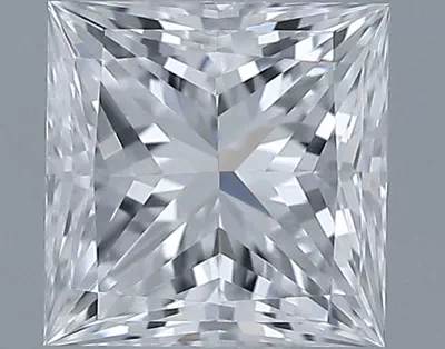 0.32ct D VVS2 Rare Carat Ideal Cut Princess Diamond