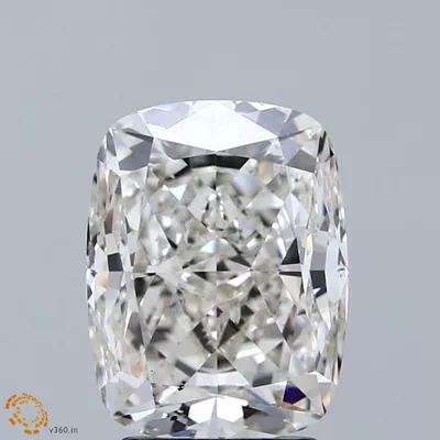 3.50ct K SI1 Very Good Cut Cushion Diamond