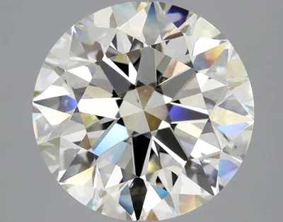 4.08ct K VS2 Rare Carat Ideal Cut Round Diamond