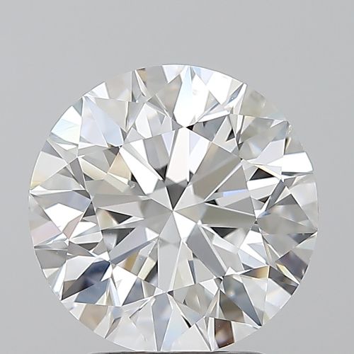 2.70ct E SI1 Rare Carat Ideal Cut Round Diamond