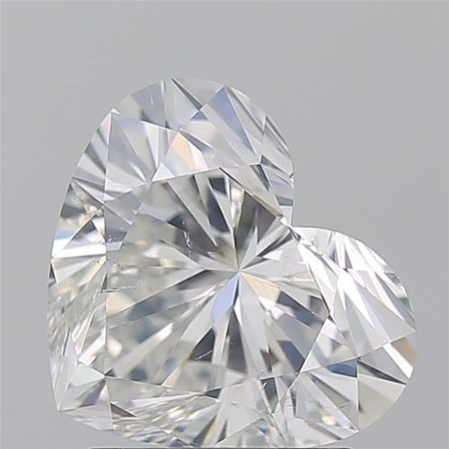 2.05ct H SI1 Rare Carat Ideal Cut Heart Diamond