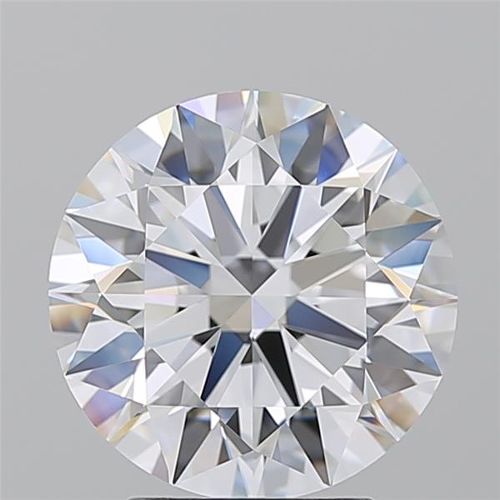 3.72ct D VVS2 Rare Carat Ideal Cut Round Diamond