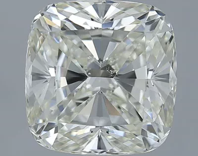 3.00ct K SI2 Rare Carat Ideal Cut Cushion Diamond