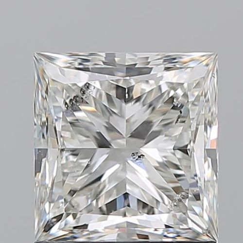 1.51ct I SI2 Rare Carat Ideal Cut Princess Diamond