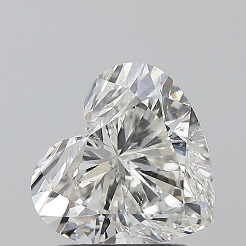 1.71ct I SI2 Rare Carat Ideal Cut Heart Diamond