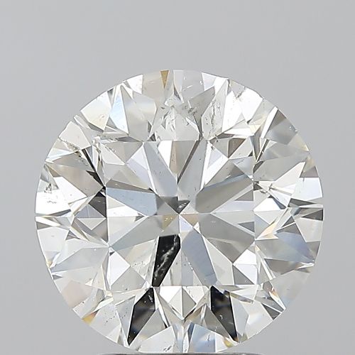 3.01ct I SI2 Excellent Cut Round Diamond
