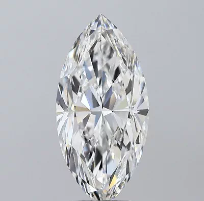 4.01ct E VS1 Rare Carat Ideal Cut Marquise Diamond