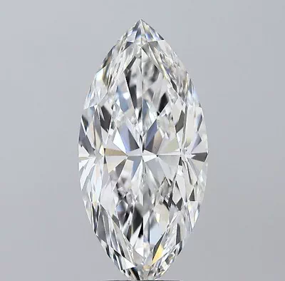 4.01ct E VS1 Rare Carat Ideal Cut Marquise Diamond