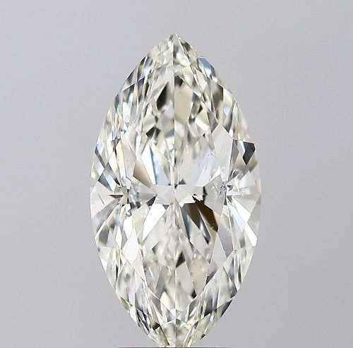 3.51ct K SI2 Rare Carat Ideal Cut Marquise Diamond