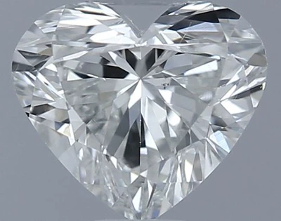 0.41ct H SI1 Good Cut Heart Diamond