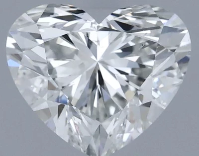 0.81ct I SI2 Rare Carat Ideal Cut Heart Diamond