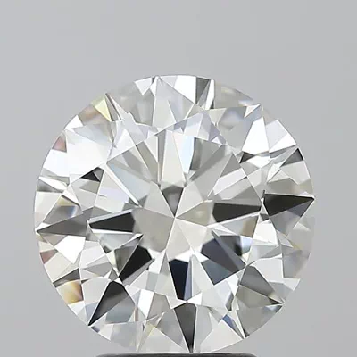 3.01ct J VVS2 Excellent Cut Round Diamond