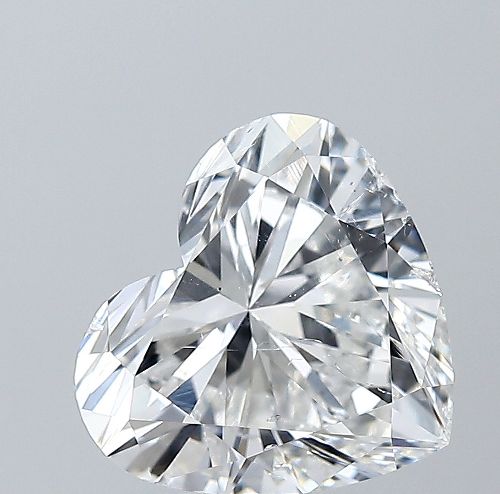 3.00ct E SI2 Rare Carat Ideal Cut Heart Diamond
