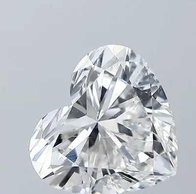 3.00ct E SI2 Rare Carat Ideal Cut Heart Diamond