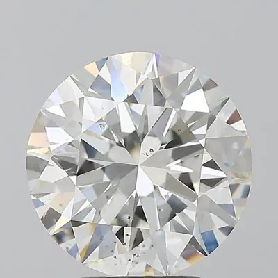 3.51ct J SI1 Rare Carat Ideal Cut Round Diamond