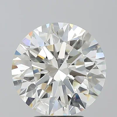 3.80ct J SI1 Rare Carat Ideal Cut Round Diamond