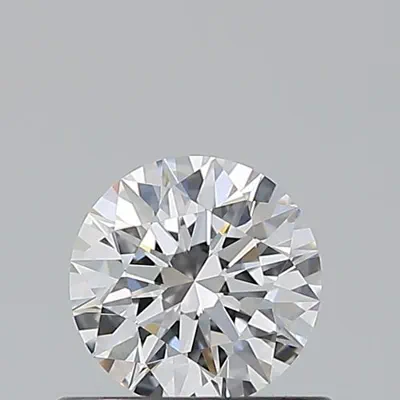 0.53ct D FL Rare Carat Ideal Cut Round Diamond